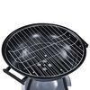 vidaXL Tragbarer Holzkohlegrill XXL mit R&auml;dern 44 cm