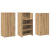 vidaXL Empfangstheke Artisan-Eiche 155x50x103,5 cm Holzwerkstoff