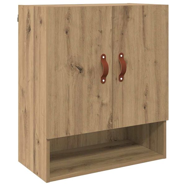vidaXL Wandschrank Artisan-Eiche 60 x 31 x 70 cm Holzwerkstoff