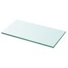 vidaXL Regalboden Glas Transparent 30x12 cm