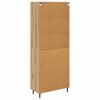 vidaXL Highboard mit Schubladen 2 pcs Artisan-Eiche Holzwerkstoff