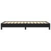 vidaXL Bettgestell Schwarz 90x200 cm Kunstleder