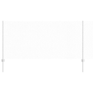 vidaXL Geschwei&szlig;ter Drahtzaun 100 x 1 m (B x H) Feuerverzinkter Stahl