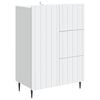 vidaXL Sideboard Wei&szlig; 66 x 34,5 x 91,5 cm Holzwerkstoff