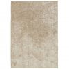 vidaXL Teppich ISTAN Hochflor Gl&auml;nzend Beige 160x230 cm