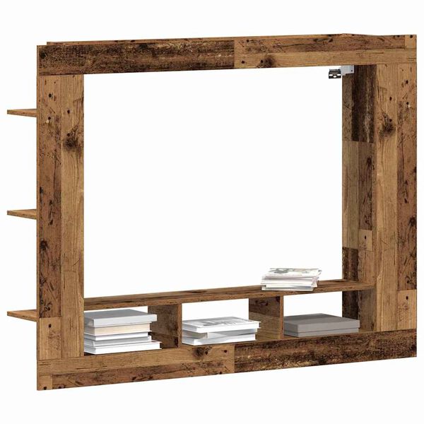 vidaXL TV-Schr&auml;nk Wandmontiert Altholz 152 x 22 x 113 cm Holzwerkstoff