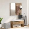 vidaXL Garderoben-Set Artisan-Eiche Holzwerkstoff