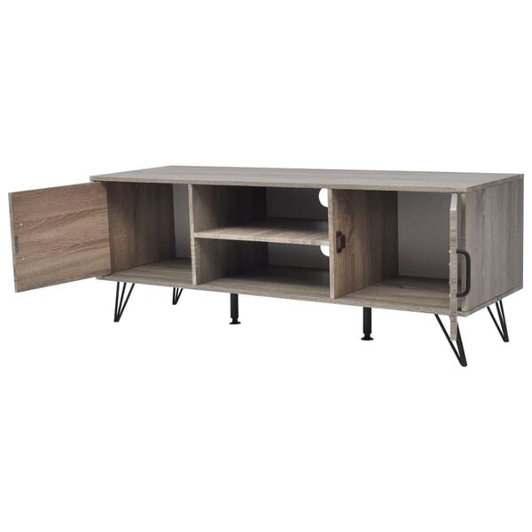 vidaXL TV-Schrank Grau 120x40x45 cm Grau