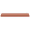 vidaXL Wandregal Wandmontiert 2 pcs Rot 80 x 23,5 x 4 cm Holzwerkstoff