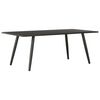 vidaXL Couchtisch Schwarz 120&times;60&times;46 cm