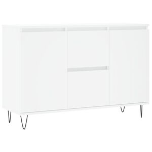 vidaXL Sideboard Wei&szlig; 101,5x35x70 cm Holzwerkstoff