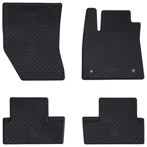 vidaXL Autofu&szlig;matte 4 pcs Geeignet f&uuml;r Renault MEGANE 2016- Gummi