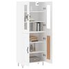 vidaXL Highboard Wei&szlig; 69,5x34x180 cm Holzwerkstoff