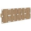 vidaXL Kopfteil mit Schrank 3 pcs Artisan-Eiche Holzwerkstoff