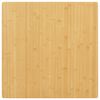 vidaXL Tischplatte 90x90x2,5 cm Bambus