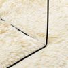 vidaXL Teppich Shaggy Hochflor NAVARRA Creme 160x230 cm Polyester