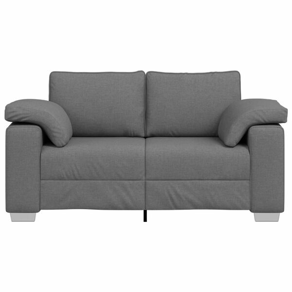 vidaXL Sofa Dunkelgrau 160 x 77 x 82 cm Stoff