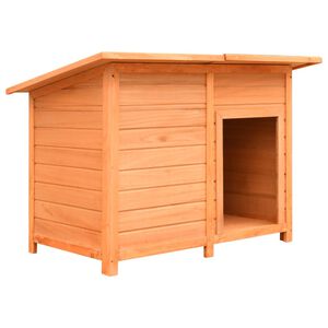 vidaXL Hundeh&uuml;tte Kiefernholz & Tannenholz 120x77x86 cm