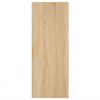 vidaXL Highboard Sonoma-Eiche 34,5x34x180 cm Holzwerkstoff