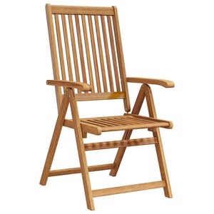 vidaXL Klappst&uuml;hle, 4 St&uuml;ck, massives Akazienholz