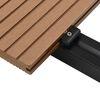vidaXL Terrassendiele 6 pcs Teak WPC