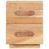 vidaXL Nachttisch 40 x 30 x 50 cm Recyceltes Massivholz