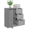 vidaXL Sideboard Grau Sonoma 60x30x70 cm Holzwerkstoff