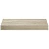 vidaXL Schwebendes Wandregal Eichefarben 40x23x3,8 cm MDF