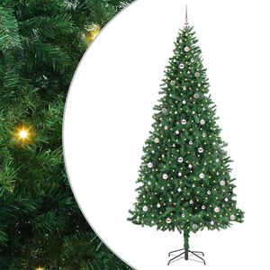 vidaXL K&uuml;nstlicher Weihnachtsbaum mit 300 LEDs mit St&auml;nder Gr&uuml;n 300 cm