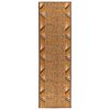 vidaXL Teppichl&auml;ufer FLORNES Gewebt Beige PP 7 mm