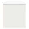 vidaXL Wand-Schuhschrank Weiß 100x35x38 cm Holzwerkstoff