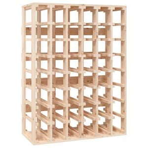vidaXL Weinregal 70x33x94 cm Massivholz Kiefer