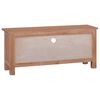 vidaXL TV-Schrank 100x30x45 cm Massivholz Mahagoni