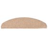vidaXL Stufenmatten Selbstklebend 10 Stk. Beige 65x22,5x3,5 cm