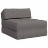 vidaXL Klappsofa Bett Hellgrau 60 x 70 x 41 cm Stoff