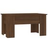 vidaXL Couchtisch Braun Eichen-Optik 79x49x41 cm Holzwerkstoff