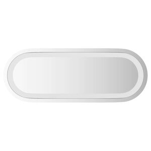 vidaXL LED-Badspiegel 40x15 cm Oval
