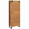 vidaXL Highboard Altholz 69,5 x 34 x 180 cm Holzwerkstoff