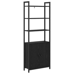 vidaXL B&uuml;cherregal 6 Ebenen 60 x 24 x 161 cm Holzwerkstoff