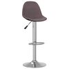 vidaXL Barhocker 2 Stk. Taupe Stoff