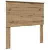 vidaXL Kopfteil Artisan-Eiche Holzwerkstoff