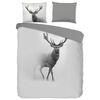Pure Bettw&auml;sche-Set GREY DEER 140x200/220 cm
