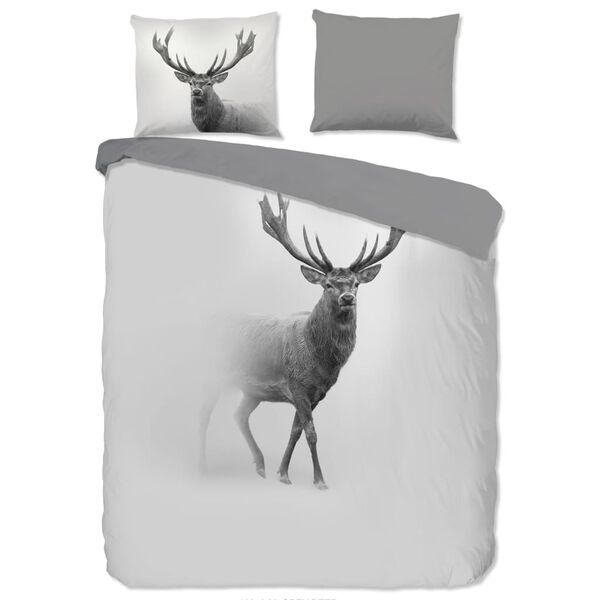 Pure Bettw&auml;sche-Set GREY DEER 140x200/220 cm