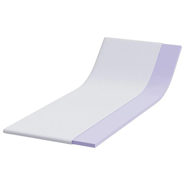 vidaXL Matratzenpads Weiß 70 x 200 cm 100% Polyester Jacquardstoff