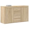 vidaXL Sideboard Sonoma-Eiche 120 x 36 x 69 cm Holzwerkstoff