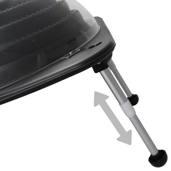 vidaXL Solarkugel Poolheizung 5 Stk. 75x75x36 cm HDPE Aluminium