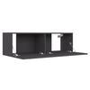 vidaXL TV-Schrank Grau 100x30x30 cm Holzwerkstoff