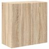 vidaXL TV-Wandschrank 59,5 x 31 x 60 cm Sonoma-Eiche Holzwerkstoff