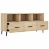 vidaXL TV-Schrank Sonoma-Eiche 102x36x50 cm Holzwerkstoff