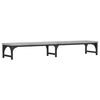 vidaXL Monitorst&auml;nder Grau Sonoma 105x23x15,5 cm Holzwerkstoff